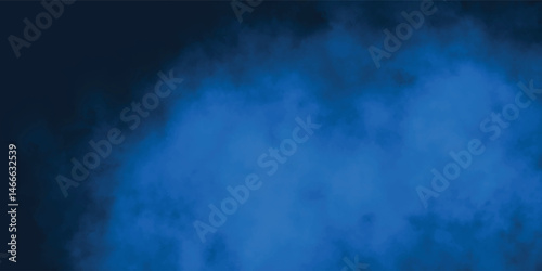 Subtle Blue Mist Texture with Abstract Dark Shadows and Depth

