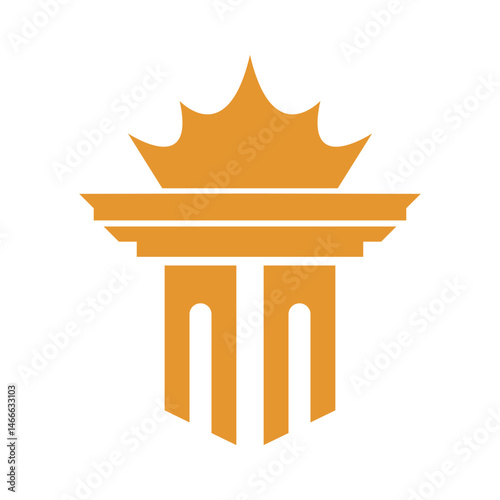 Legal lawyer logo icon design