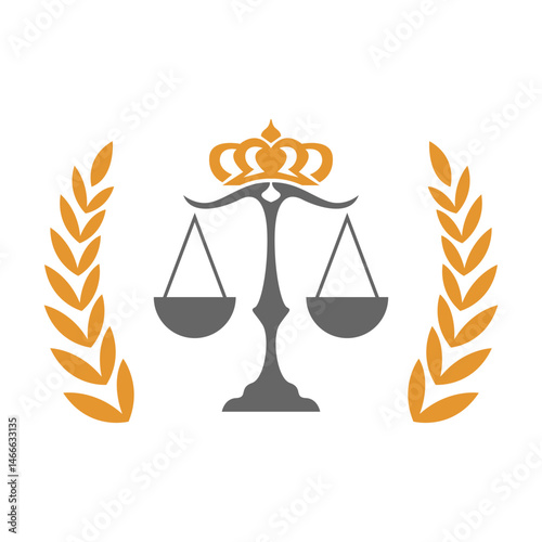 Legal lawyer logo icon design