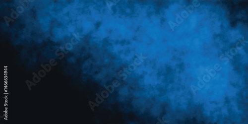 Soft Blue Haze with Dark Elements for Visual and Digital Art

