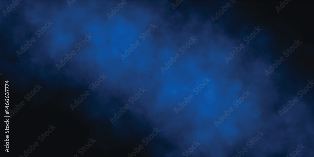 Fototapeta premium Tranquil Blue Fog Background for Artistic and Visual Use