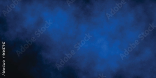 Smooth Blue Cloud Overlay with a Dark Artistic Gradient

