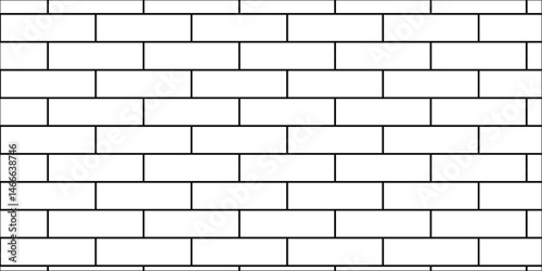 Beautiful abstract black and white empty wall brick wall floor and construction exterior building rectangle background with squares texture.	
