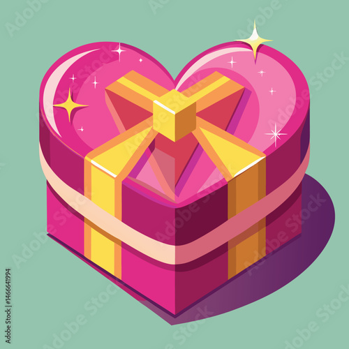 gift box with red ribbon