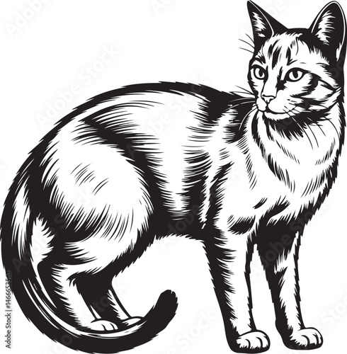 Cat Silhouette Vector – Elegant and Cute Pet Design

Minimalist Cat SVG – Sitting, Walking & Playing Poses

Cute Cat Clipart – Perfect for Pet Lovers & Decor

Black Cat Outline – Stylish Feline Silhou