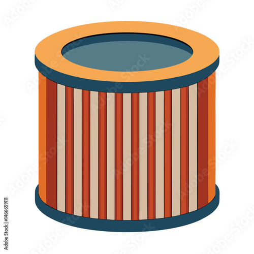 vector trash can icon