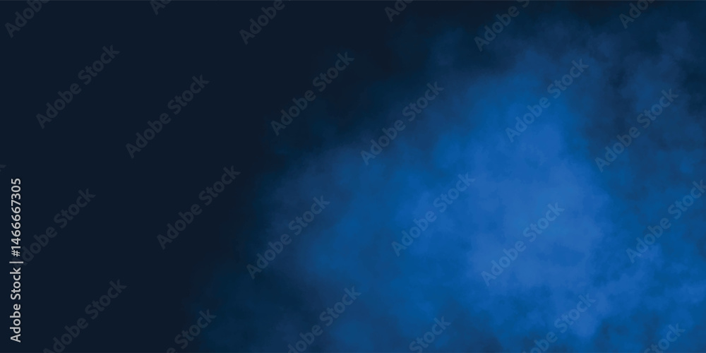 Fototapeta premium Soft Blue Fog Design with Faint Black Gradient Corners