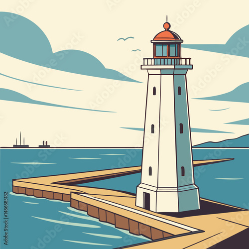 lighthouse of the sea