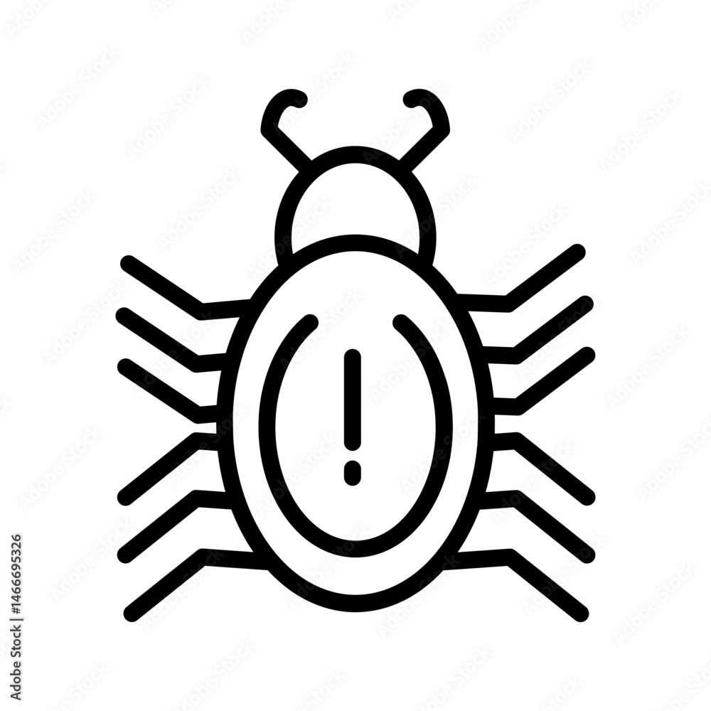 Fototapeta premium bug malware