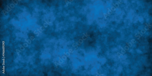 Abstract Blue and Black Fog Texture with Dreamlike Qualities

