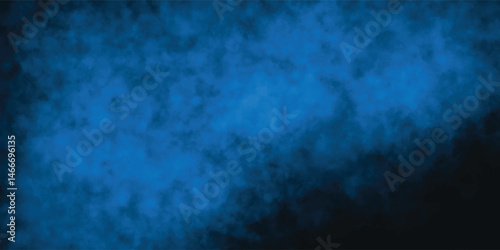 Calm Blue Haze Texture with a Dark Smoky Atmosphere

