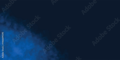 Modern Digital Art Texture with Blue Mist and Dark Vignette

