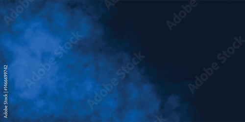Elegant Blue and Black Misty Texture with a Soft Hazy Look

