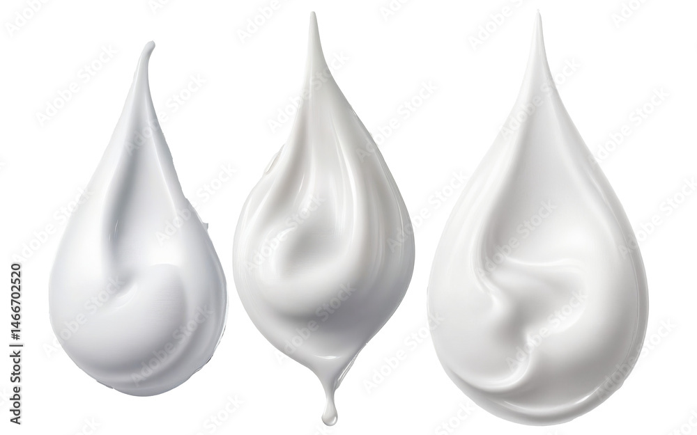 smear cream texture on transparent background smear cream texture on transparent background