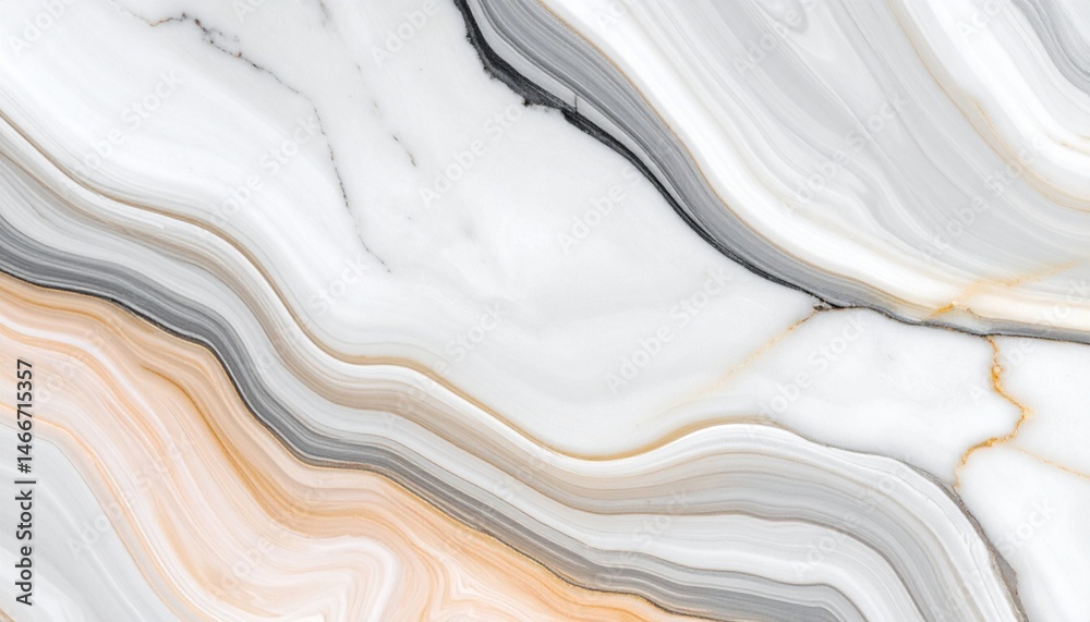 Obraz premium A marble background exudes sophistication and timeless elegance, characterized by its natural veining patterns and smooth, polished surface. The texture typically features a light base color.