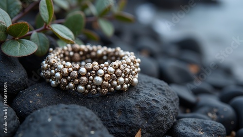 Jewelry on rocks