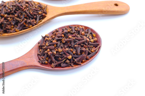 Fototapeta Naklejka Na Ścianę i Meble -  A spice of dried cloves, herbal medicine plant