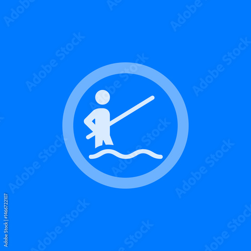 Fishing Circle Icon