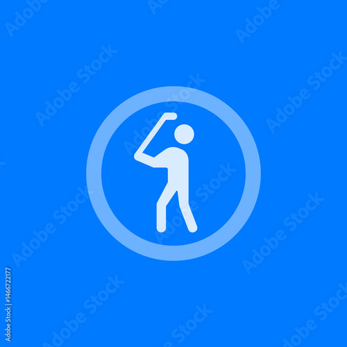 Golf Circle Icon