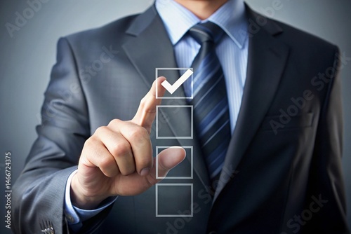 businessman drawing a diagram