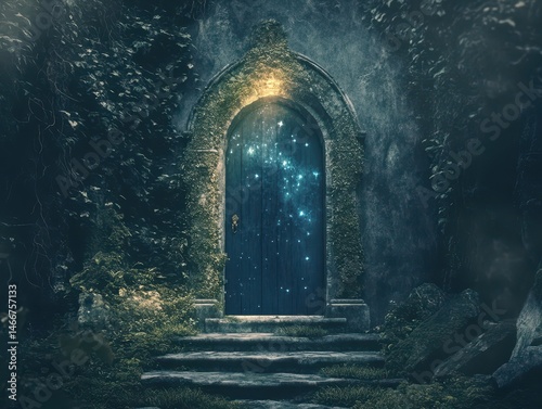 Magic Portal: A Mysterious Gateway to a New Adventure and Fantasy World