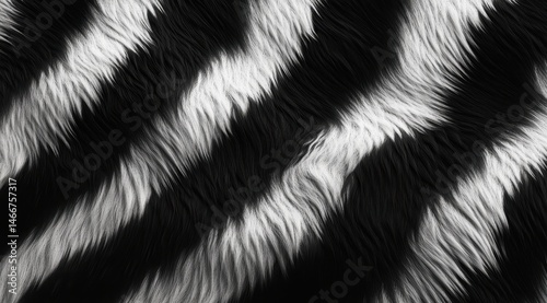 Wallpaper Mural Abstract zebra fur texture Torontodigital.ca