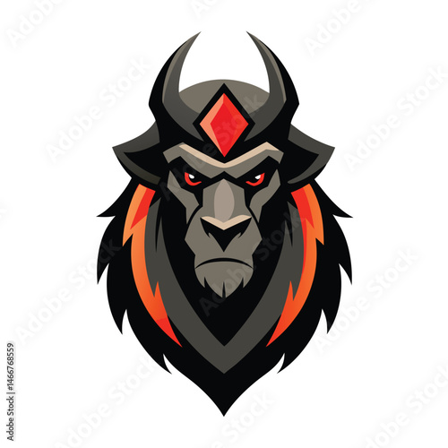 lion head mascot