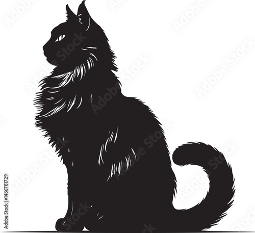 Cute Cat SVG | Kitty Silhouette Cut File | Pet Lover Design for Cricut & Silhouette

Funny Cat SVG | Cat Lover Clipart | Meow Quote Design for Shirts & Mugs

Black Cat SVG | Halloween Cat Silhouette |