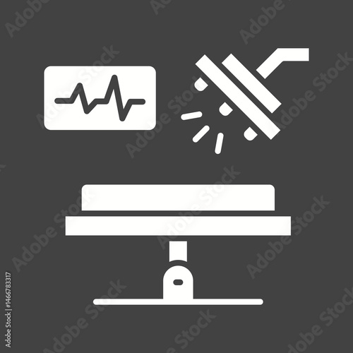 Operating Room icon vector image. Suitable for mobile apps, web apps and print media.