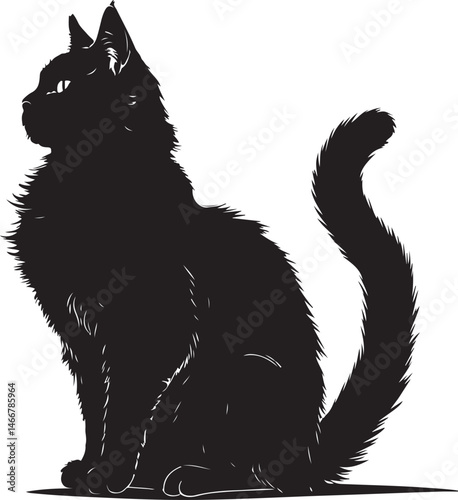 Cute Cat SVG | Kitty Silhouette Cut File | Pet Lover Design for Cricut & Silhouette

Funny Cat SVG | Cat Lover Clipart | Meow Quote Design for Shirts & Mugs

Black Cat SVG | Halloween Cat Silhouette |