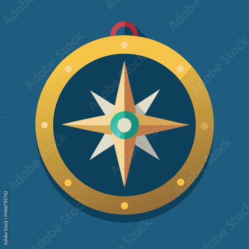 compass rose vector