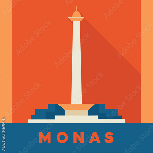 minaret with mosque