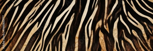 Abstract zebra hide pattern texture background, image, black, hide