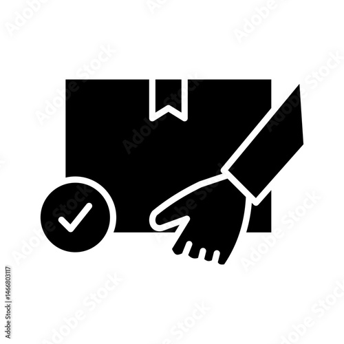 E-commerce Glyph Vector