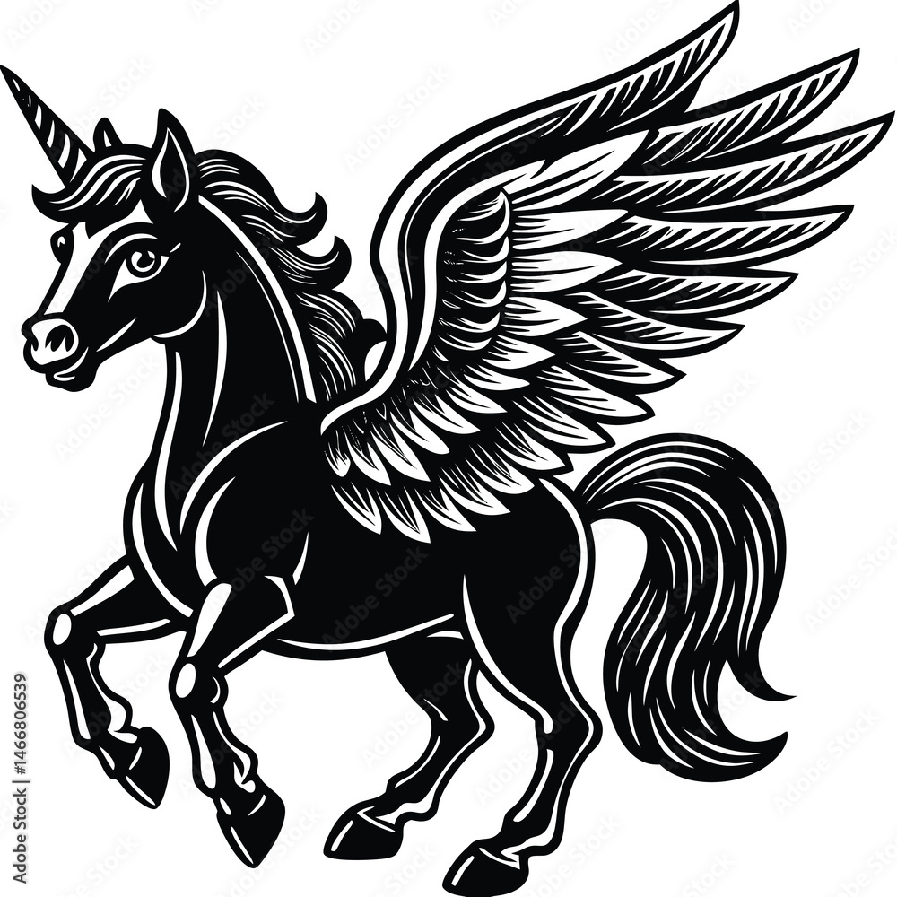 Fototapeta premium horse vector illustration