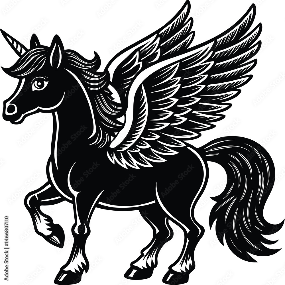Fototapeta premium horse vector illustration