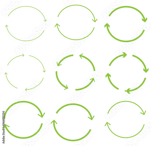 circle arrow icon set. Blue circular arrow icon, refresh, reload arrow icon symbol sign. Blue Reload vector icon set. repeat vector. restart or reset sign