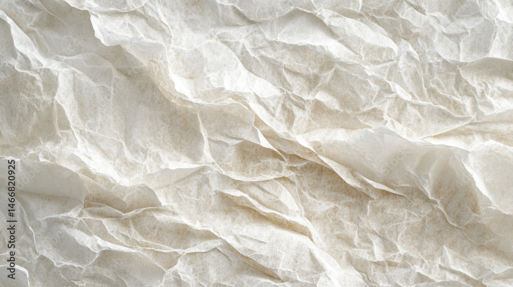 Obraz premium Textured Crumpled Paper Background for Creative Design Projects