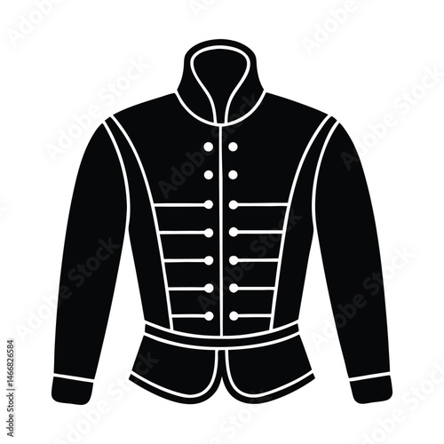 Fencing Jacket illustration vector art 