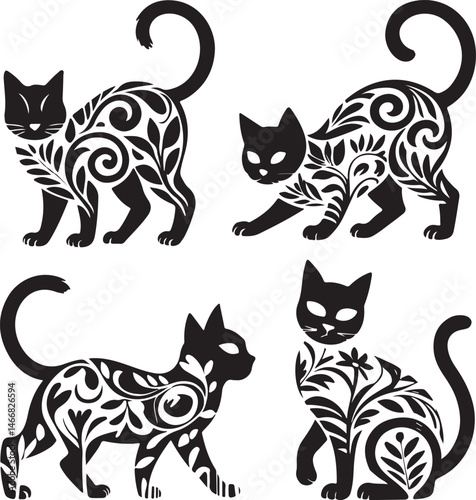 "Purrfect Vibes – Cute Cat Silhouette Design"

"Whiskers & Sass – Funny Cat Illustration"

"Nap King – Lazy Cat Artwork for Cat Lovers"

"Feline Fine – Minimalist Cat Drawing"

"Meow Magic – Adorable 