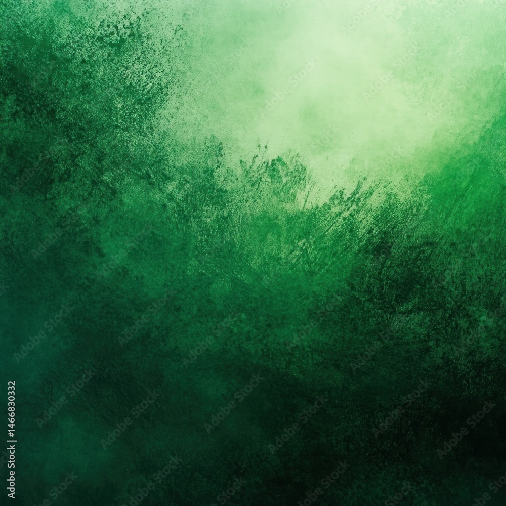 Obraz premium Verdant, misty forest backdrop