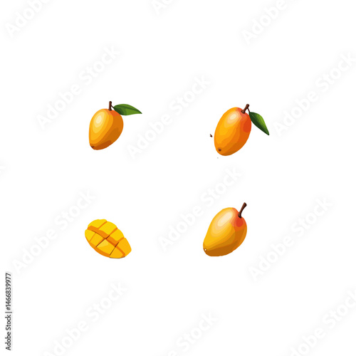 mango and mango slice