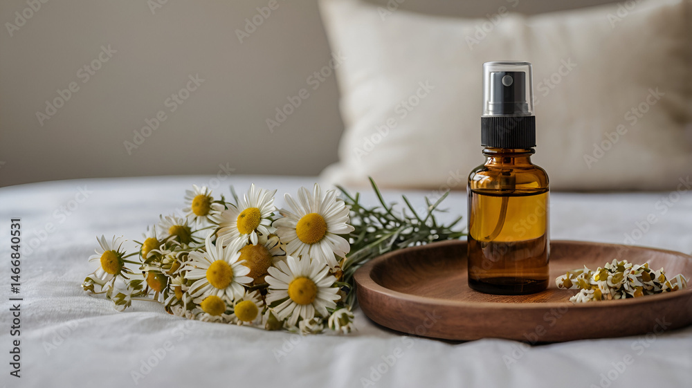 Fototapeta premium spa still life with essential oil