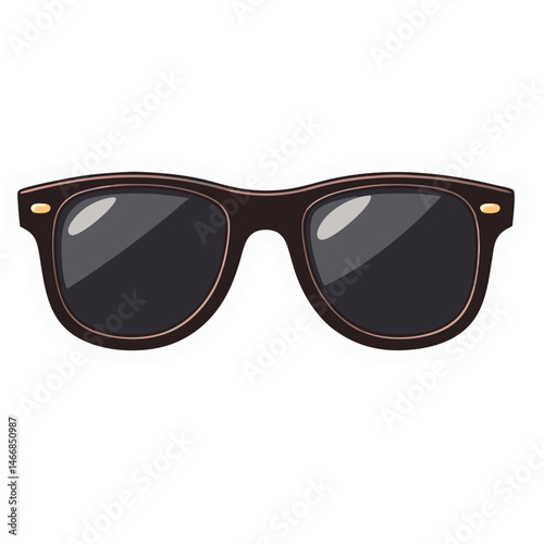 Sunglasses isolated on white background