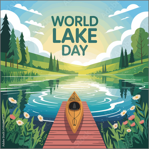 Celebrate lakes’ beauty, protect ecosystems, raise awareness, inspire conservation, cherish freshwater resources.
