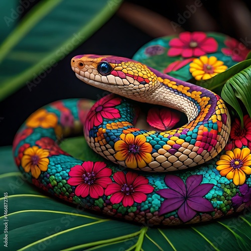 snake in the garden