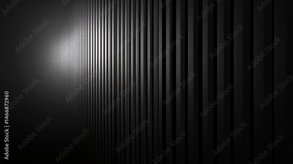 Obraz premium minimalist glowing lines minimal background