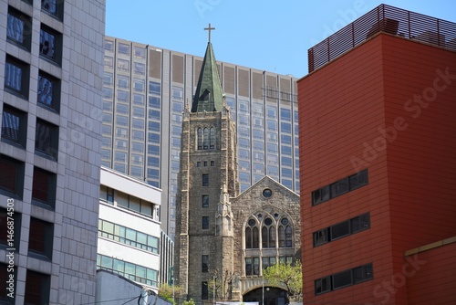Obraz na płótnie Namdaemun Presbyterian Church in Seoul w salonie