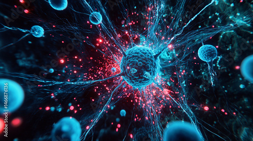abstract fractal background