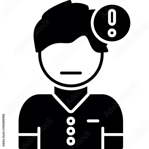 Cautious icon
